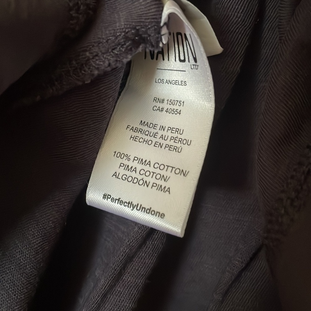 Nation LTD Zoie babydoll shirt - Picture 8 of 9